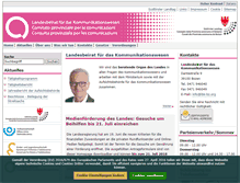 Tablet Screenshot of kommunikationsbeirat-bz.org